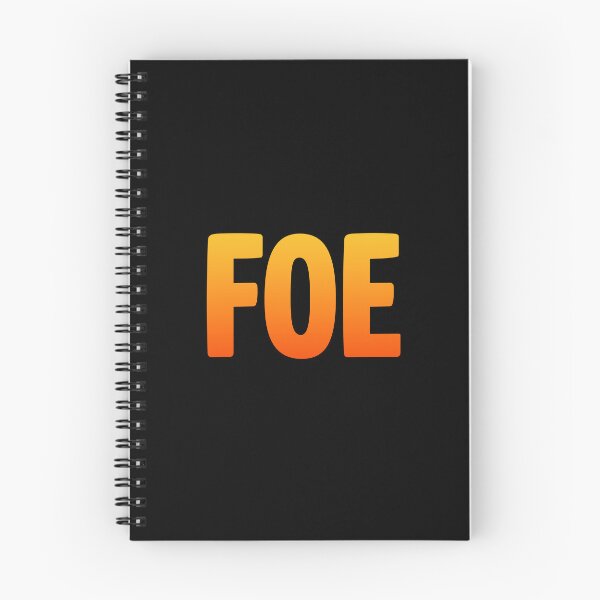 Item preview, FOE in Hot Orange designed and sold by Memes N Lore .