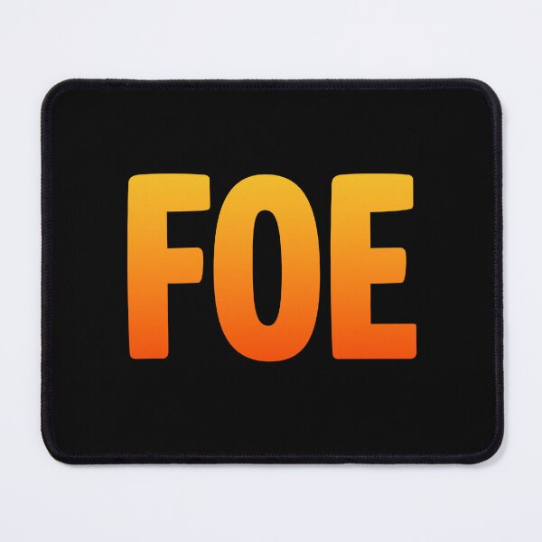 Item preview, FOE in Hot Orange designed and sold by Memes N Lore .