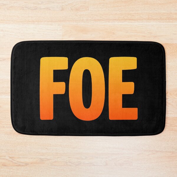 Item preview, FOE in Hot Orange designed and sold by Memes N Lore .