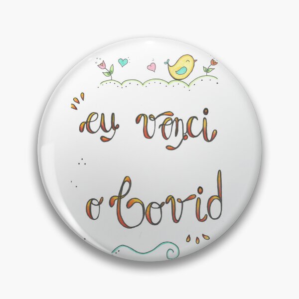 Item preview, I overcame covid designed and sold by CrisBortoli.