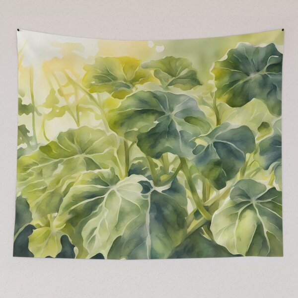 Item preview, Green Cabbage Leaves designed and sold by CalmnessbyChoice.