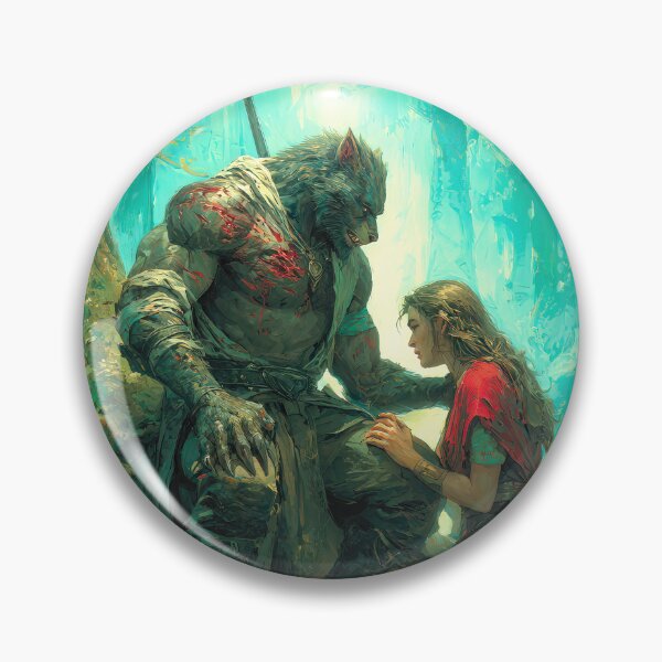 Item preview, Wounded Werewolf Warrior designed and sold by jecphotography and art.