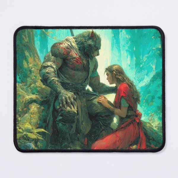 Item preview, Wounded Werewolf Warrior designed and sold by jecphotography and art.
