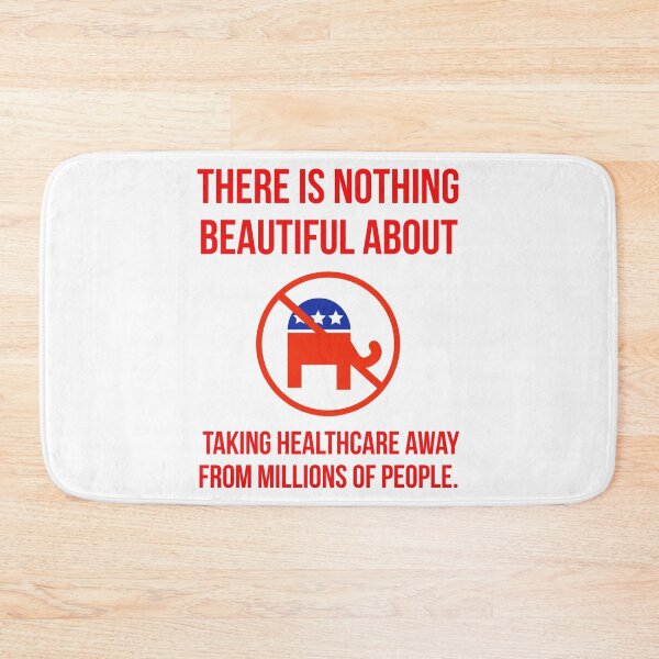 Item preview, There is nothing beautiful about cutting healthcare funding.  designed and sold by Rachel the Artist .