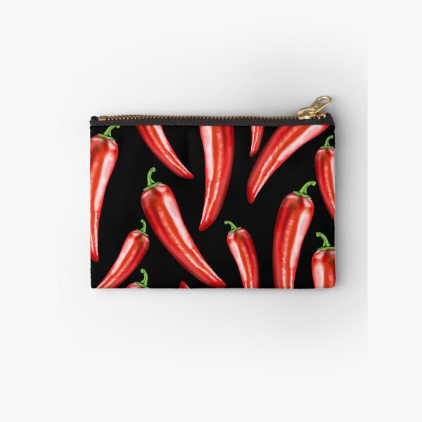 Item preview, Chili peppers in a lifelike appearance with a green stem designed and sold by katecheerycake.