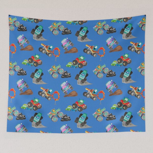 Item preview, Monsters In Monster Trucks designed and sold by SamAnnDesigns.
