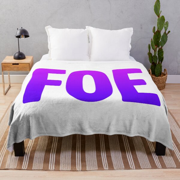 Item preview, FOE in Purple designed and sold by Memes N Lore .