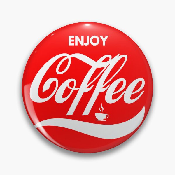 Item preview, Enjoy Coffee – Retro Soda Style Design designed and sold by Darty Creations.