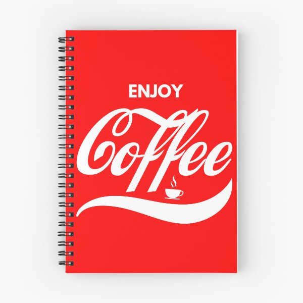 Item preview, Enjoy Coffee – Retro Soda Style Design designed and sold by Darty Creations.