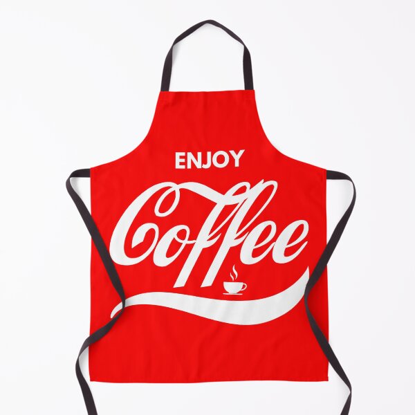 Item preview, Enjoy Coffee – Retro Soda Style Design designed and sold by Darty Creations.