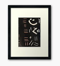 African print-Mudcloth-African clothes-African Home Decor-Women t-shirt-Men t-shirt-Coffee mugs Framed Print