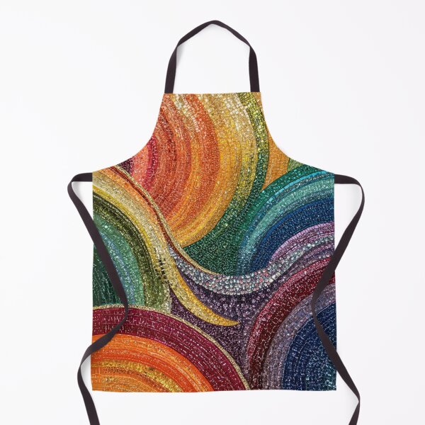 Item preview, Mosaic Rainbow in Art Deco Glass Beads designed and sold by bAIryBarn.