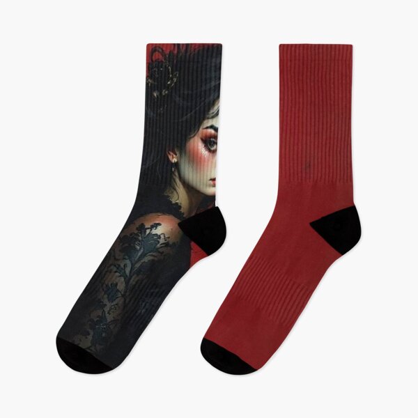 Item preview, Dark illustration inspired by fashion and horror designed and sold by B.P.Fashion.