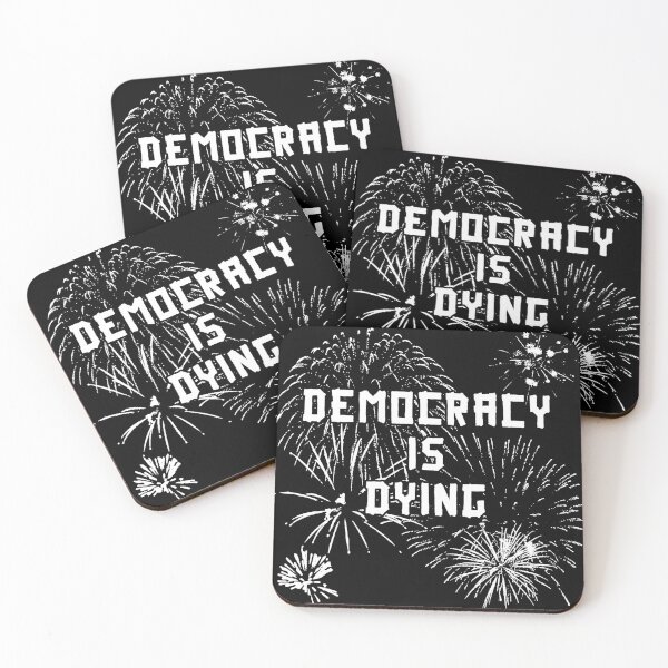 Item preview, Democracy is dying designed and sold by Odjit.