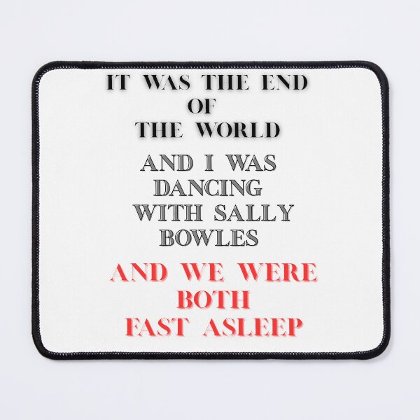 Item preview, Cabaret Quote designed and sold by brrandomdesigns.