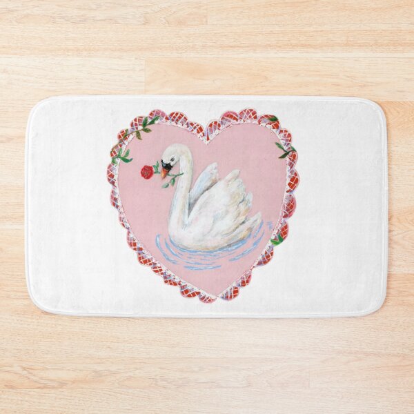 Item preview, Vintage heart swan designed and sold by Pixiedrop.
