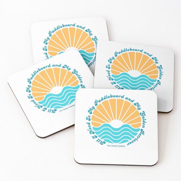 Item preview, Paddleboard & Golden Retriever - The Shaddy Paddler designed and sold by The Shady Paddler.