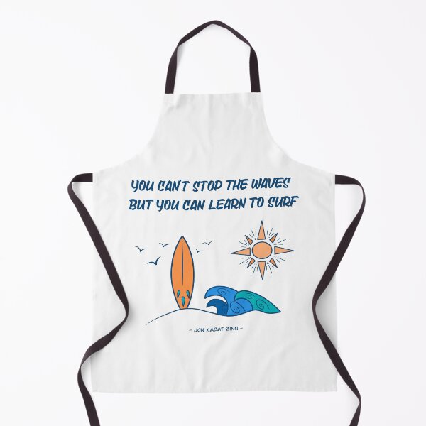 Item preview, Learn to Surf: Inspirational Ocean Quote designed and sold by nomadraconteur.