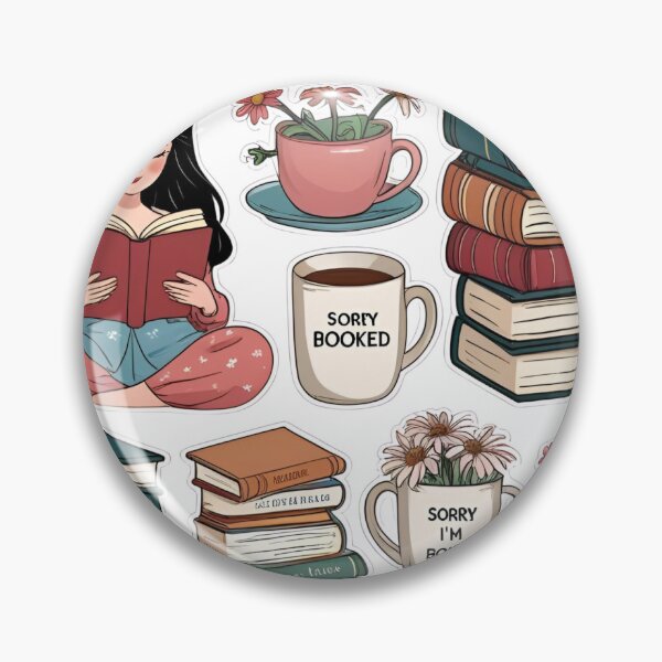 Item preview, Cozy Bookish Sticker Pack | Calm & Cute Reading Aesthetic | Journaling & Planner Stickers designed and sold by Fanatic Nerd.