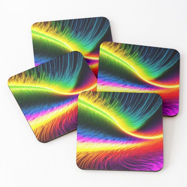 Item preview, Light Waves – Abstract Spectrum Flow designed and sold by KoliBabb.