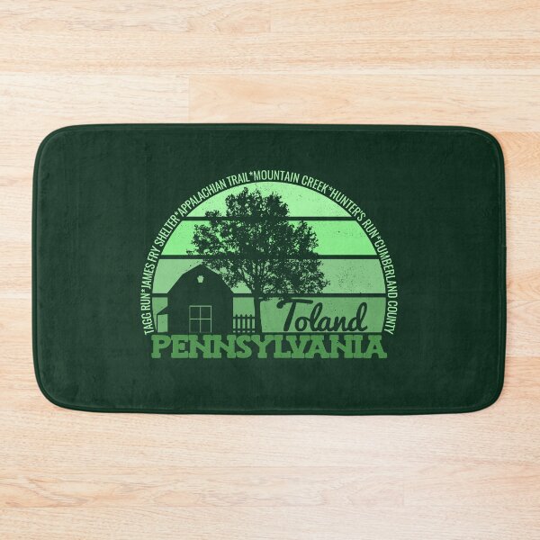 Item preview, Toland Pennsylvania Sunset Retro Vintage Local Pride Logo designed and sold by CRHPOD20.