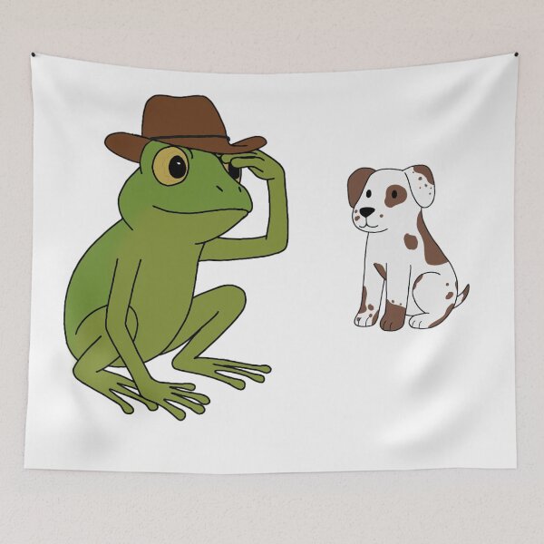 Item preview, Frog looking for dog designed and sold by TerizaAybill.