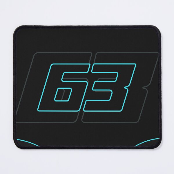 Item preview, George Russell - Neon designed and sold by F1Show.