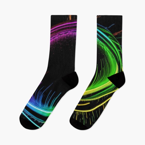 Item preview, Light Waves – Vibrant Pulse of Color and Motion designed and sold by KoliBabb.