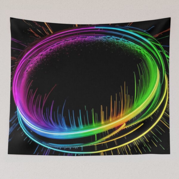 Item preview, Light Waves – Vibrant Pulse of Color and Motion designed and sold by KoliBabb.