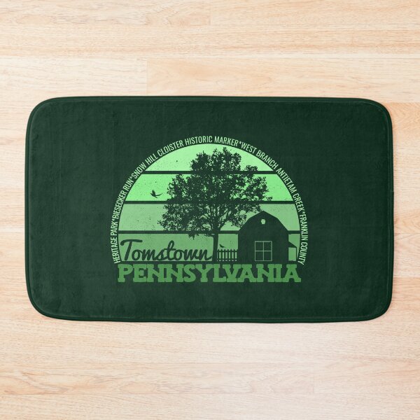 Item preview, Tomstown Pennsylvania Sunset Retro Vintage Local Pride Logo designed and sold by CRHPOD20.