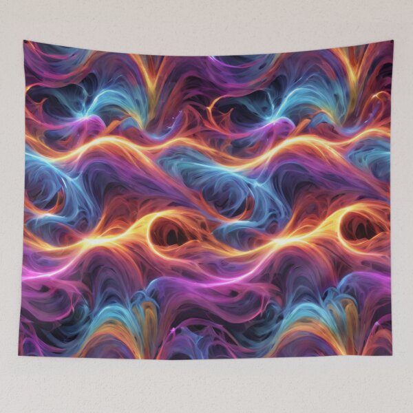 Item preview, Light Waves – Digital Radiance in Motion designed and sold by KoliBabb.