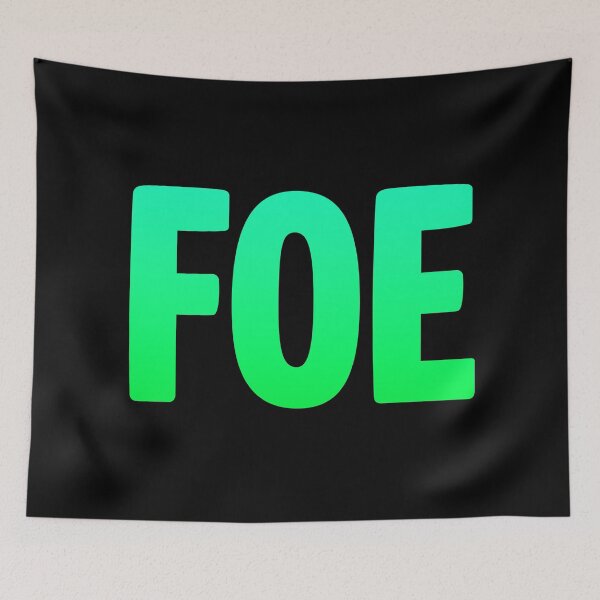 Item preview, FOE in Teal Green designed and sold by Memes N Lore .