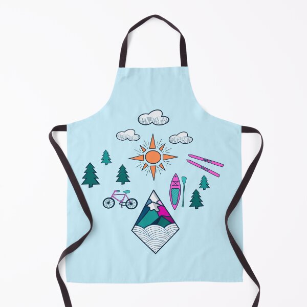 Item preview, Outdoor Adventure - Blue designed and sold by nomadraconteur.