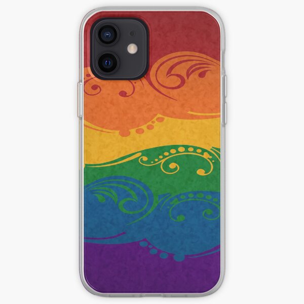 Ornamental Rainbow Flag iPhone Soft Case