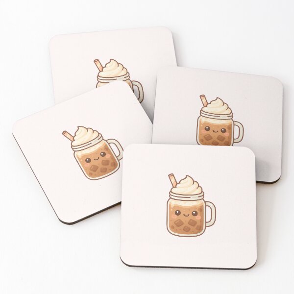 Item preview, Kawaii Iced Latte designed and sold by art-by-mel.