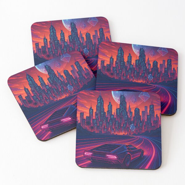 Item preview, On the way to Retrowave City designed and sold by Poilon.