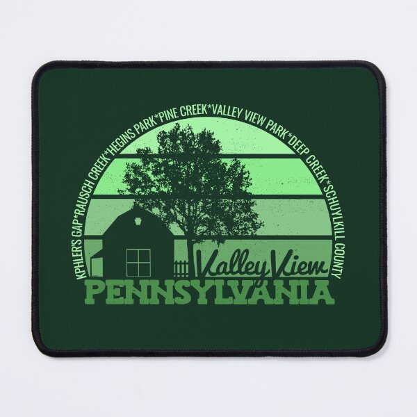 Item preview, Valley View Pennsylvania Sunset Retro Vintage Local Pride Logo designed and sold by CRHPOD20.
