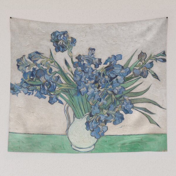 Item preview, Vincent Van Gogh "Irises" Painting designed and sold by RosesVisuals.