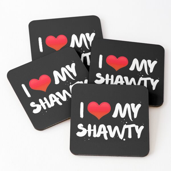 Item preview, I love My Shawty I heart my Shawty Retro Shawty | A Celebration of Love and Fun! designed and sold by BMLprint ⭐⭐⭐⭐⭐.