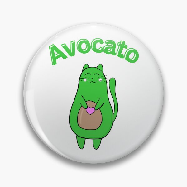 Item preview, Avocato – Cute Avocado Cat Pun Design designed and sold by POPDOTSHOP.