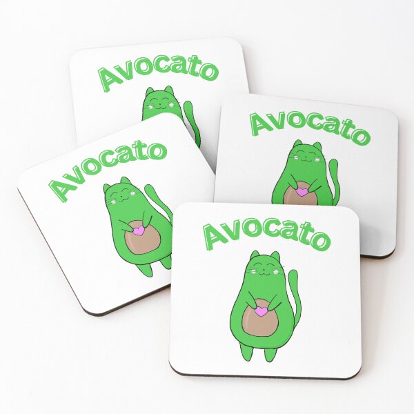 Item preview, Avocato – Cute Avocado Cat Pun Design designed and sold by POPDOTSHOP.