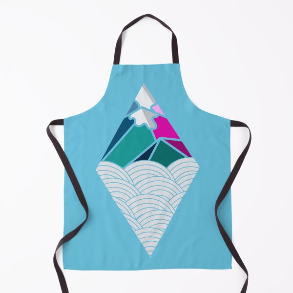 Item preview, Diamond Peaks & Endless Waves - Blue designed and sold by nomadraconteur.