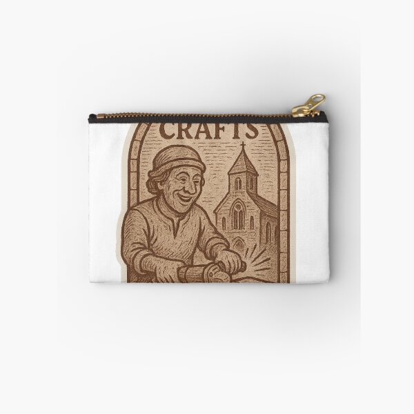 Item preview, Historic Crafts – Medieval Mason Sticker designed and sold by DrDoke.