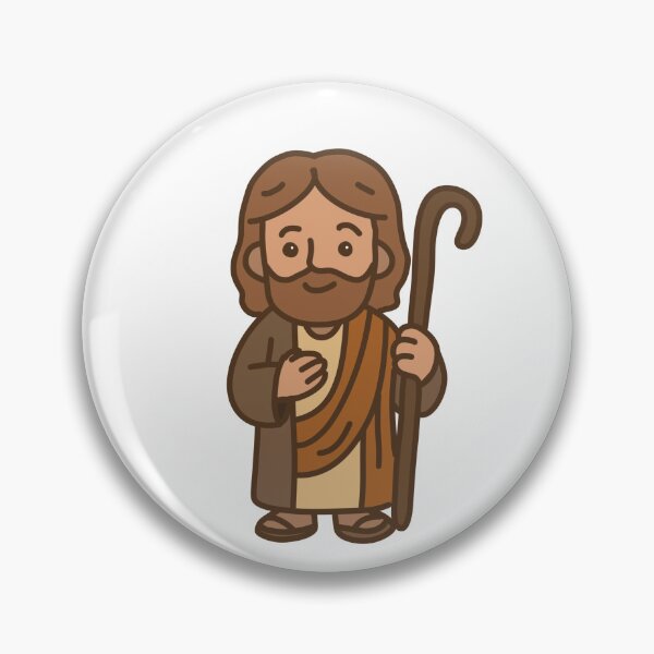 Item preview, The Good Shepherd – Jesus Character with Staff designed and sold by Shepherd’s Light Studio.