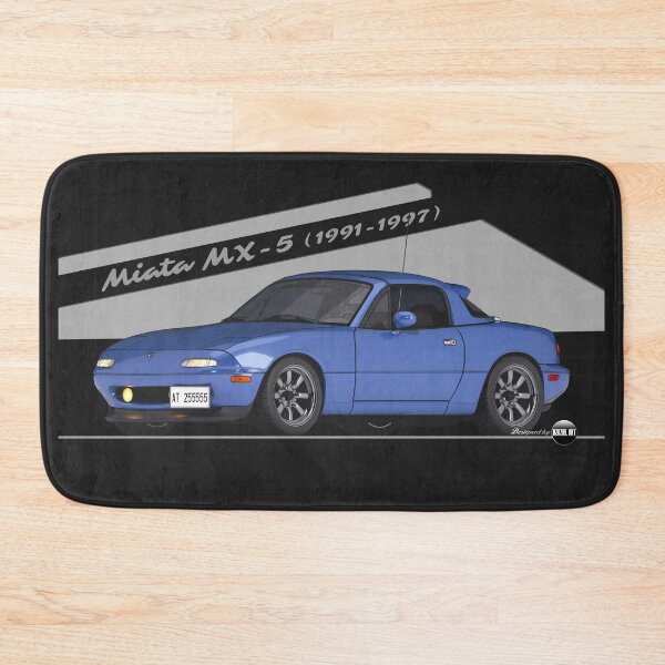 Item preview, Miata - MX-5 NA 1991-1997 (Laguna blue mica) - Small Car, Big Smile designed and sold by Azaziel.