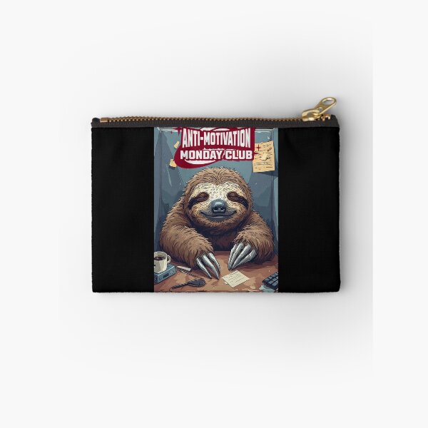 Item preview, Anti-Motivation Monday Club – Pixel Sloth Office Life designed and sold by Mark Mentzer.