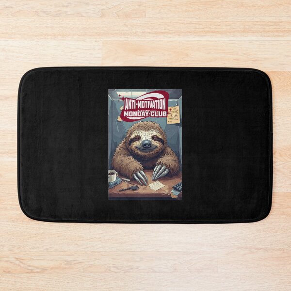 Item preview, Anti-Motivation Monday Club – Pixel Sloth Office Life designed and sold by Mark Mentzer.