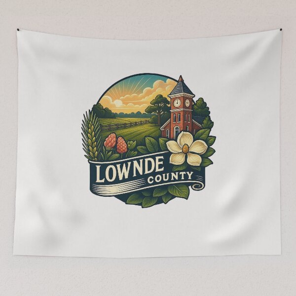 Item preview, lowndes county designed and sold by creativechaster.