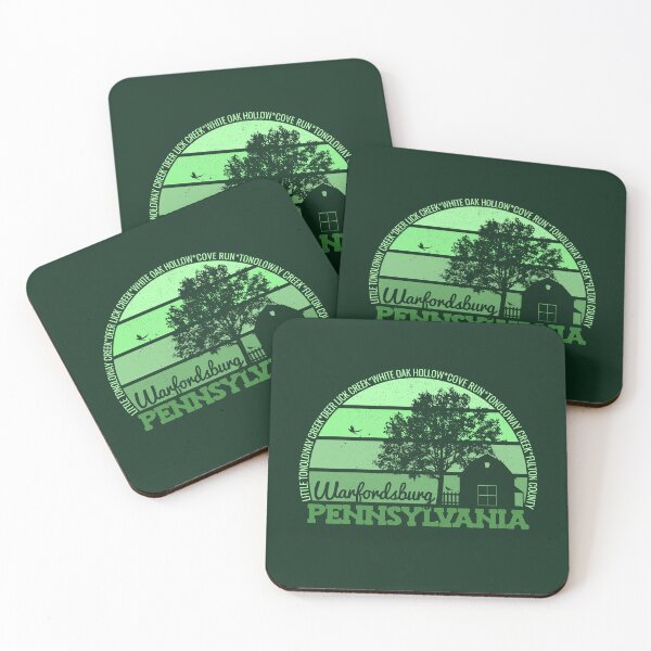 Item preview, Warfordsburg Pennsylvania Sunset Retro Vintage Local Pride Logo designed and sold by CRHPOD20.