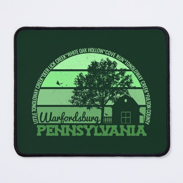 Item preview, Warfordsburg Pennsylvania Sunset Retro Vintage Local Pride Logo designed and sold by CRHPOD20.